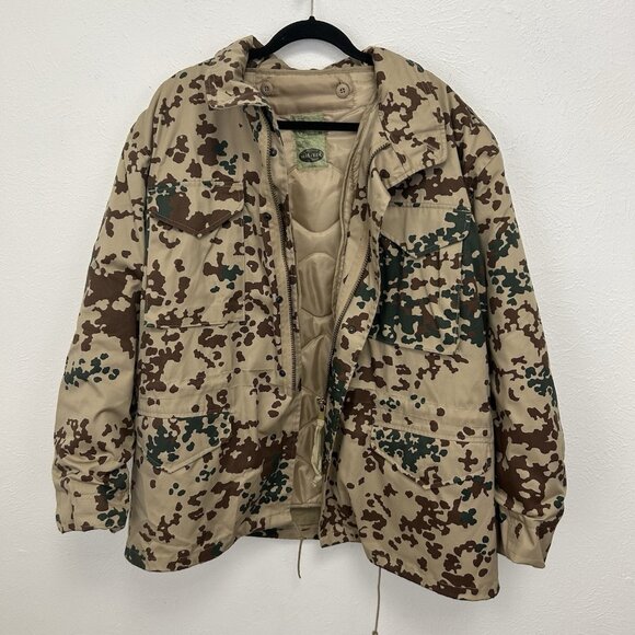 Mil-Tec Sturm German Bundeswehr Tropentarn Jacket Camo Military Fleck Jacket XL - Picture 7 of 10